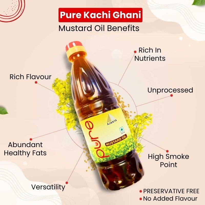 purchase Pure Kachi Ghani Mustard Oil Pure Kachi Ghani Mustard Oil