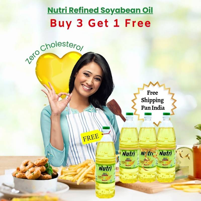 Nutri Refined Soyabean Oil