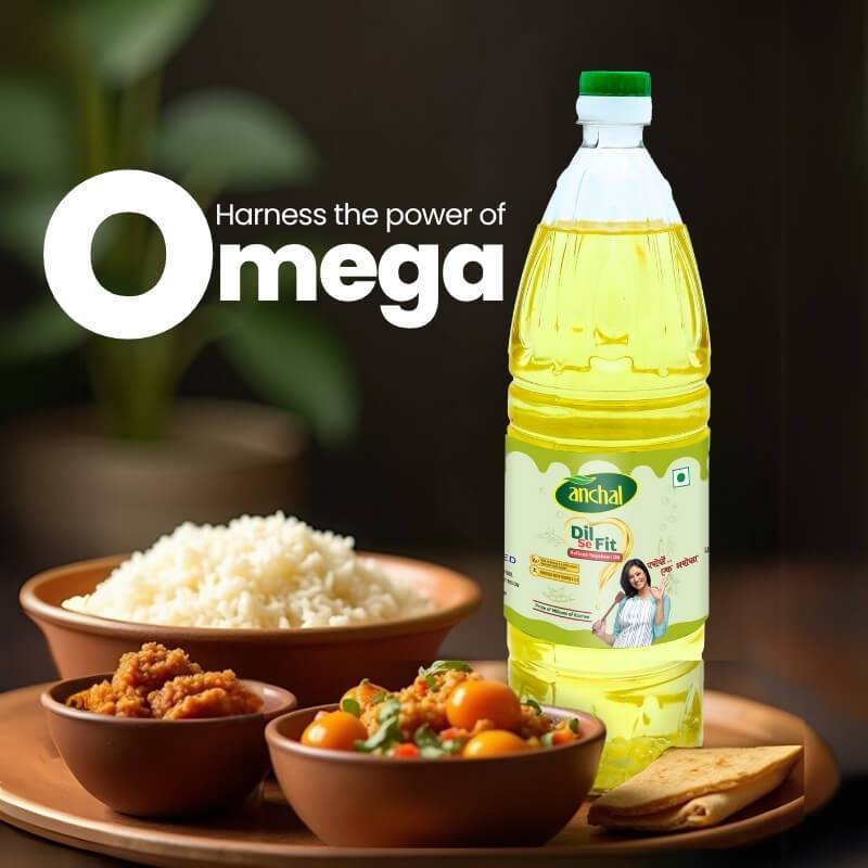 Anchal Soybean Oil 1L bottle
